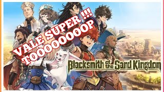 BLacksmith of the Sand Kingdom Kemco - dicas completas BR gameplay