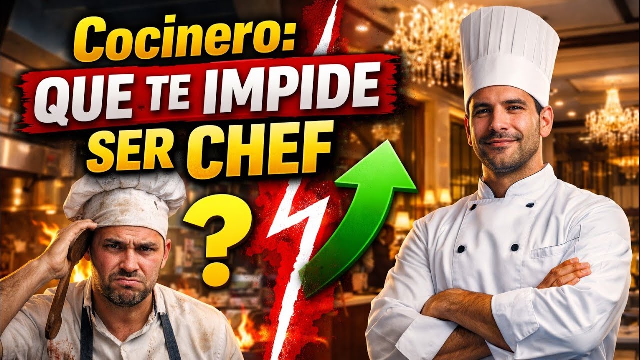 De cocinero a Chef /Obstáculos de ser Jefe de cocina/ Conocimientos necesarios para ser Chef