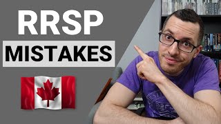 RRSP MISTAKES in Canada to AVOID! // Tax Free Investing & Retirement Strategy // Canadian Tax Guide