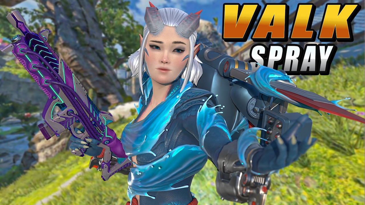 VALK SPRAY APOCALYPSE | Apex legends 