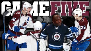 Avalanche vs Jets Game 5 - THEY LOOKED GOOD ON PAPER!