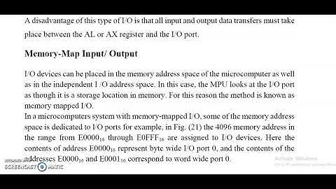 input output in 8086mp part 1