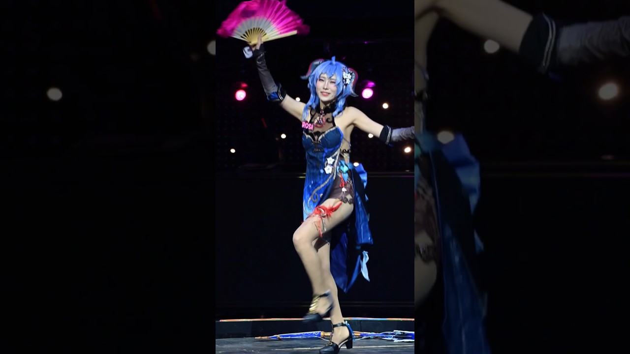 기명월 댄스 寄明月  舞蹈  永夜星河 舞蹈 영야성하 댄스 챌린지 감우 코스프레 ganyu cosplay 甘雨 cos