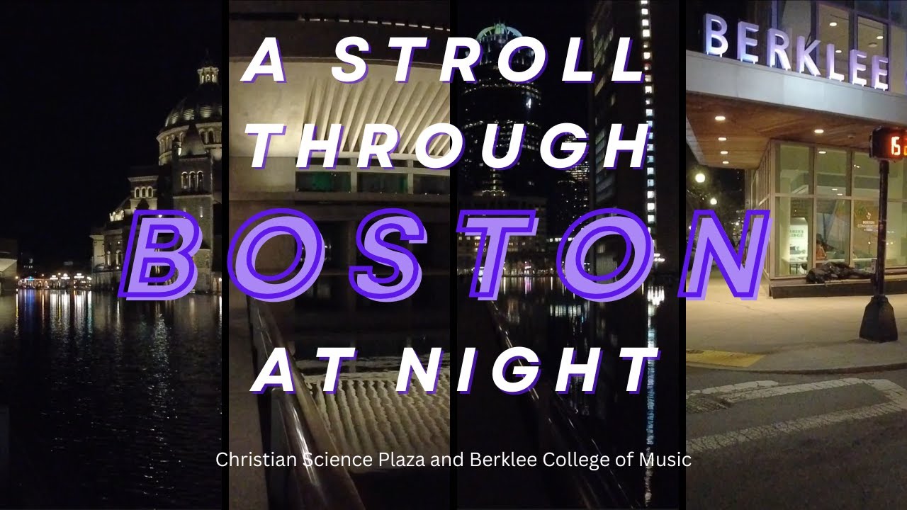 Boston Twilight Serenity: A Peaceful Evening Walk Through Boston’s ...