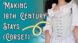 Finally Making *THOSE* 18th Century Stays |  How to Make Simplicity 8162 18th Century Stays (Corset) by Kate & Cat 9,754 views 3 years ago 10 minutes, 45 seconds