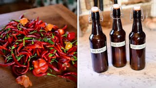 EASY fermented hot sauce (rich in probiotics).