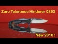 Zero Tolerance Hinderer 0393 Новинка 2018