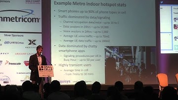 Will Franks Talking at Small Cells World Summit 2012: Part 1