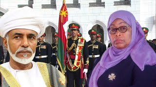 RAIS SAMIA ALIVYOWASILI OMAN na KUPOKELEWA NA RAIS WA OMAN