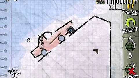 Fragger Stick Man Level 5 Walkthrough