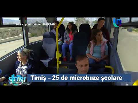 Timiș – 25 de microbuze școlare