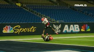 Ohio State four-star signee Quincy Porter at Navy All-American bowl