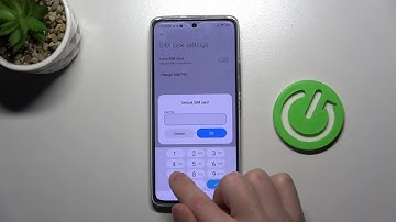 Xiaomi 12 Lite - How To Remove Pin Code From Sim Card