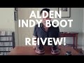 Alden 403 405 Indy boot review