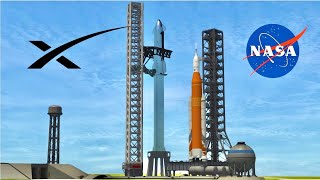 KSP: Starship & SLS Compared