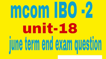 MCOM...IBO-2 （UNIT-18）primary and secondary data