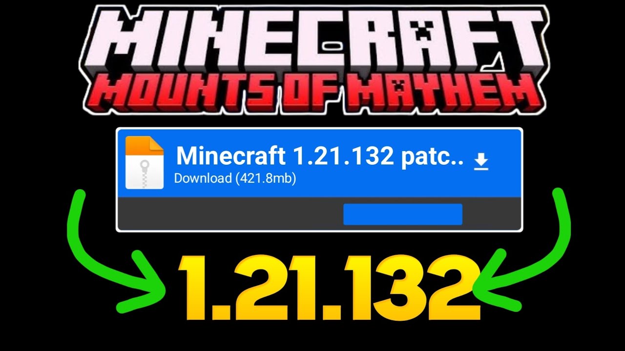 Download Minecraft Patched 1.21.132 ApkMediafire // Minecraft 1.21.132 Apk // 1.21.132 Apk Mediafire