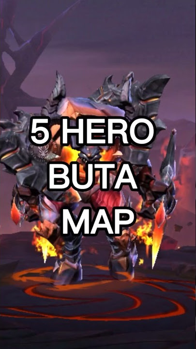 5 HERO BUTA MAPS #shorts