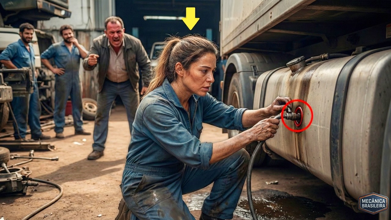 18 MECÂNICOS RIRAM DO CAMINHÃO VELHO… ATÉ ELA REVIVER O SCANIA 124 QUE NINGUÉM CONSEGUIA