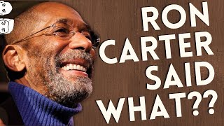Ron Carter explains how to create great BASSLINES
