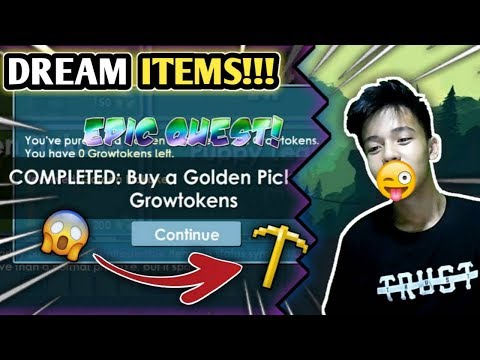 getting-golden-pickaxe-,-my-dream-items!!-omgg!!!!!-,-ft-unwild-|-growtopia