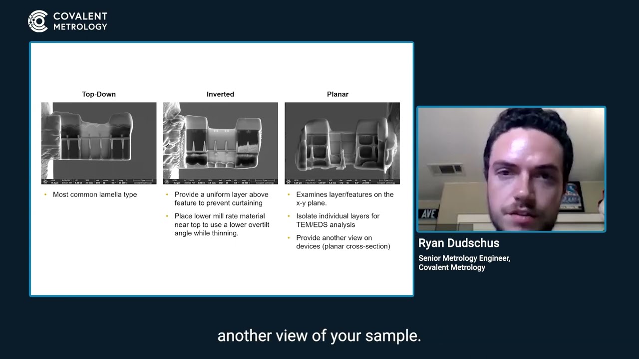 Key Principles of Lamella Sample Preparation for S/TEM Analysis