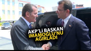 AKP'li Zeytinburnu Belediye Başkanı Ömer Arısoy, İBB Başkanı Ekrem İmamoğlu'nu ağırladı!