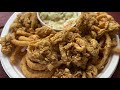 Fried Clams @ The Clam Box, Ipswich, Mass