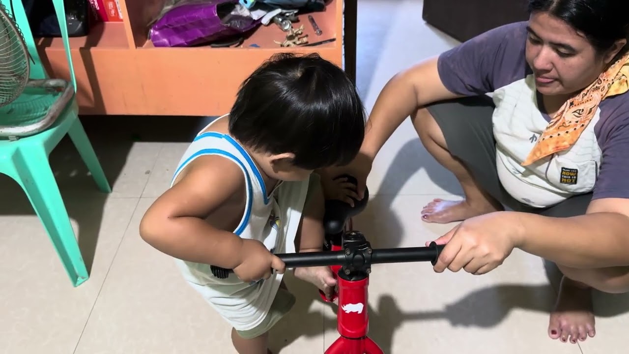 May bagong bike si Bong bong