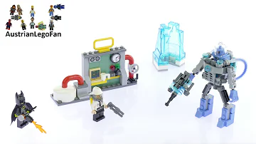 Lego Batman Movie 70901 Mr  Freeze™ Ice Attack - Lego Speed Build Review