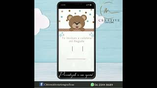Video Invitaciòn- Osito Baby Shower-
