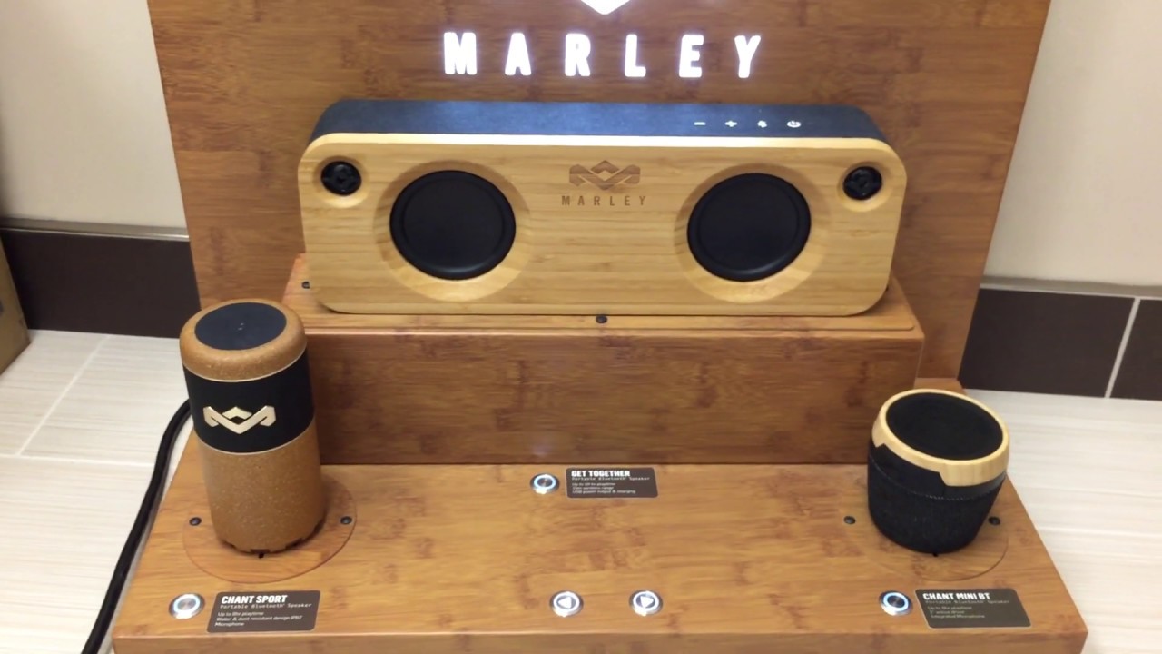 Dumpster Treasure! Marley Bluetooth Speaker Store Demo!