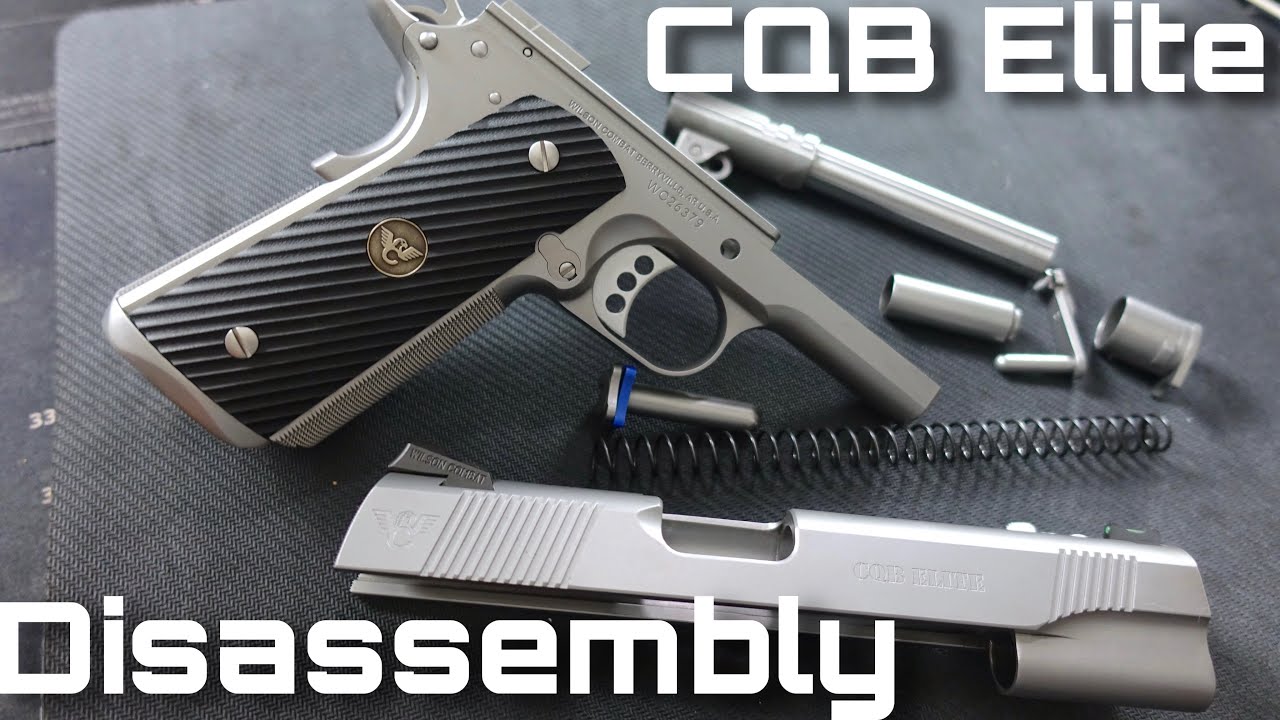 Wilson Combat CQB Elite Disassembly