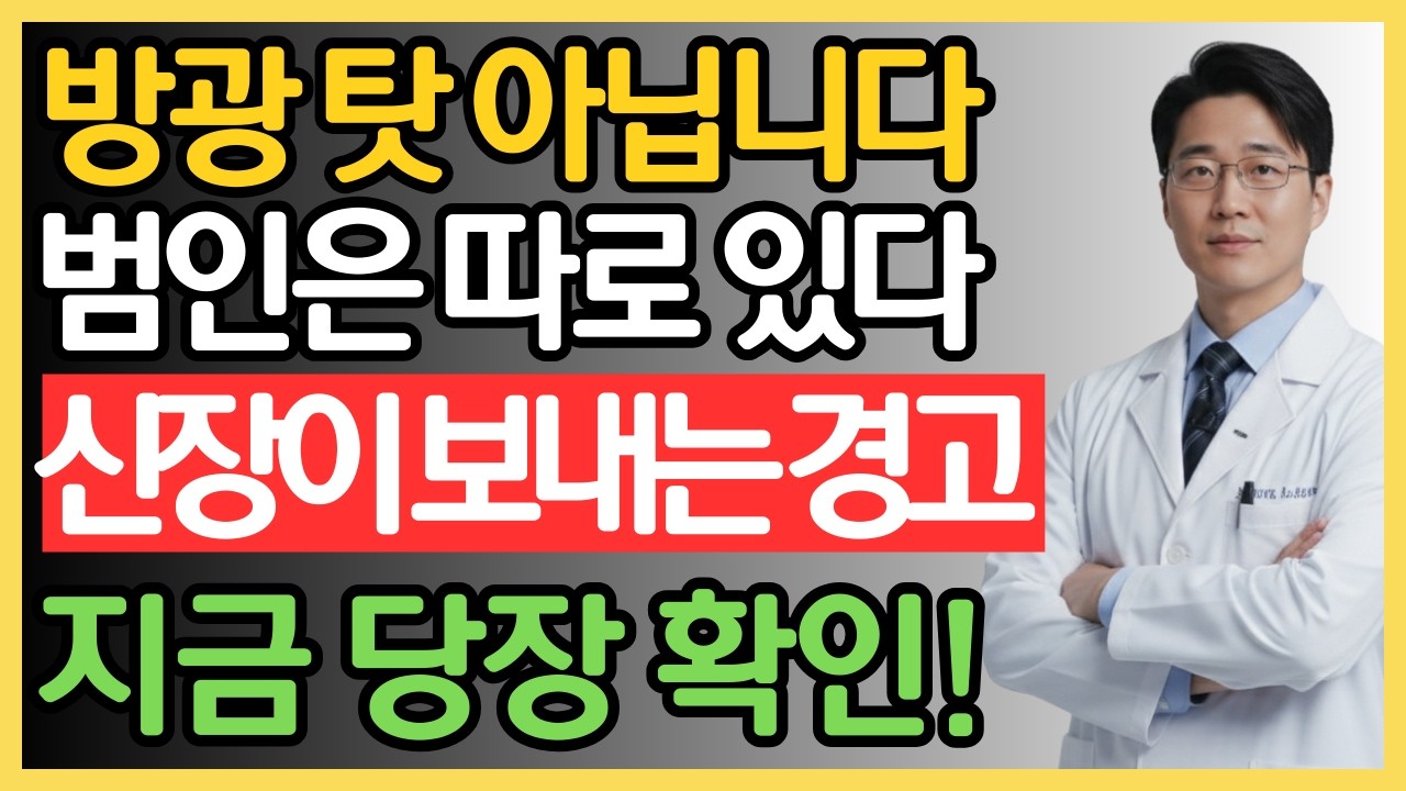 밤에 자꾸 깨서 화장실 가시나요? 잠 못 자는 진짜 이유는 '신장'에 있습니다 | 야간뇨 | 신장건강 | 노인건강 | 불면증해결