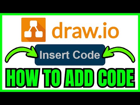 How To ADD CODE In draw.io (QUICK & EASY) 2026