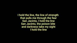 PETER GABRIEL San Jacinto (lyrics)