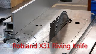 Robland X 31 Riving Knife