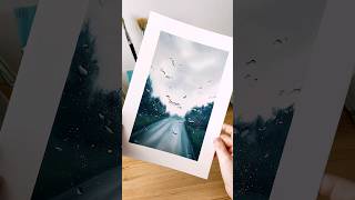 How?🤍 #artinspiration #artmotivation #art #artlover #oilpainting #artshorts #shorts #rain #rainlover