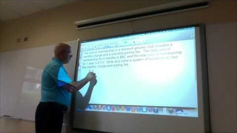 Substitution Word Problems