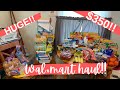 Huge Walmart Grocery Haul!! // $350 Walmart grocery haul with prices!!