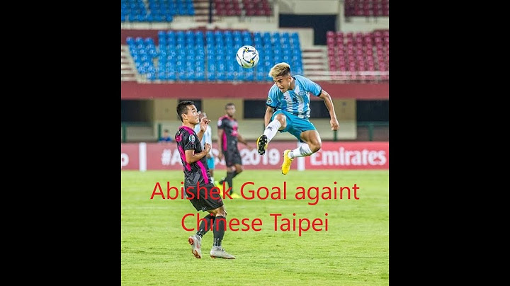 Abishek goal against chinese taipei | Nepal vs Chinese Taipei | International Friendly Match
