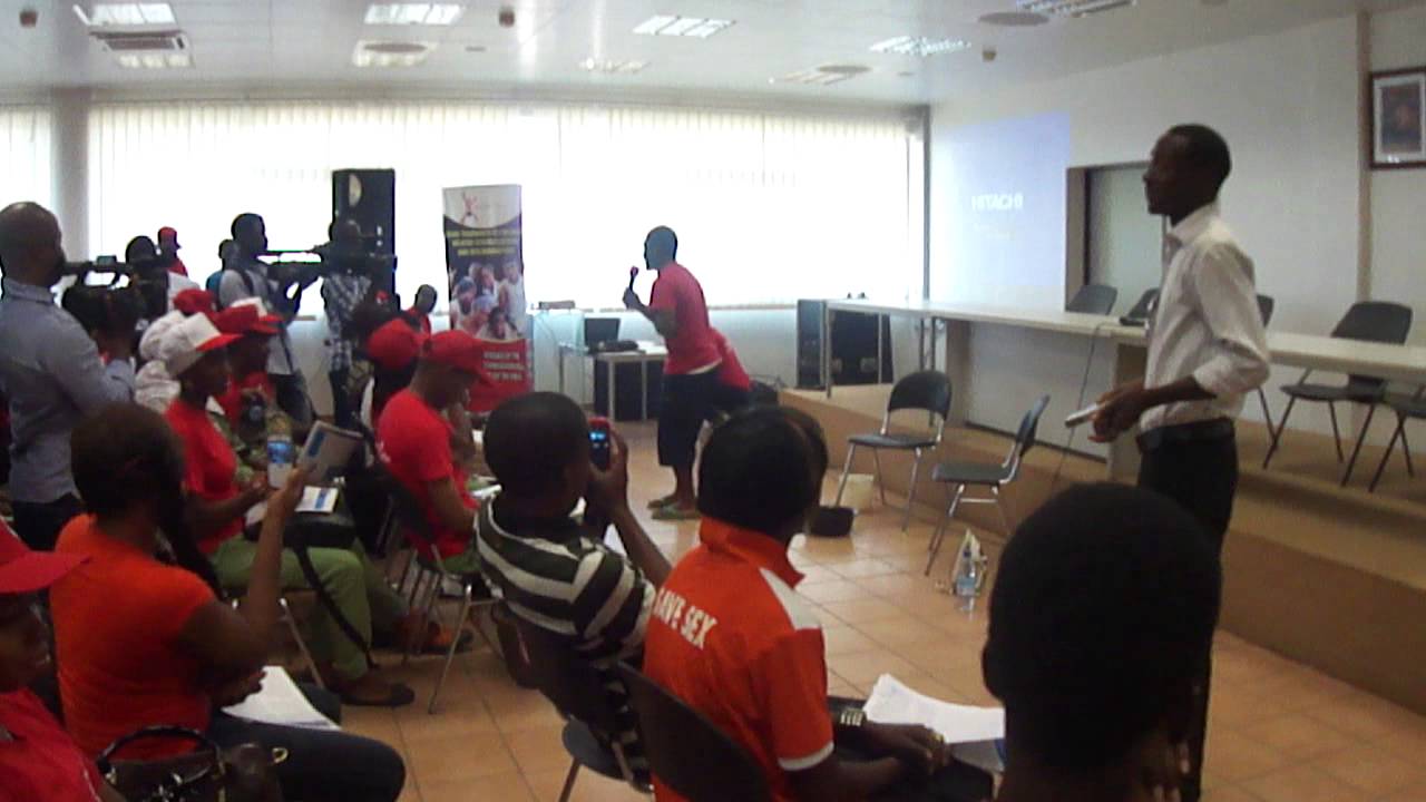 Young People's Drama presentation on HIV during WADay 2013