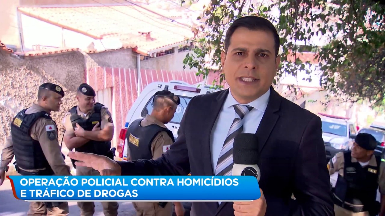 Polícia Militar faz terceira operação contra o tráfico de drogas em BH