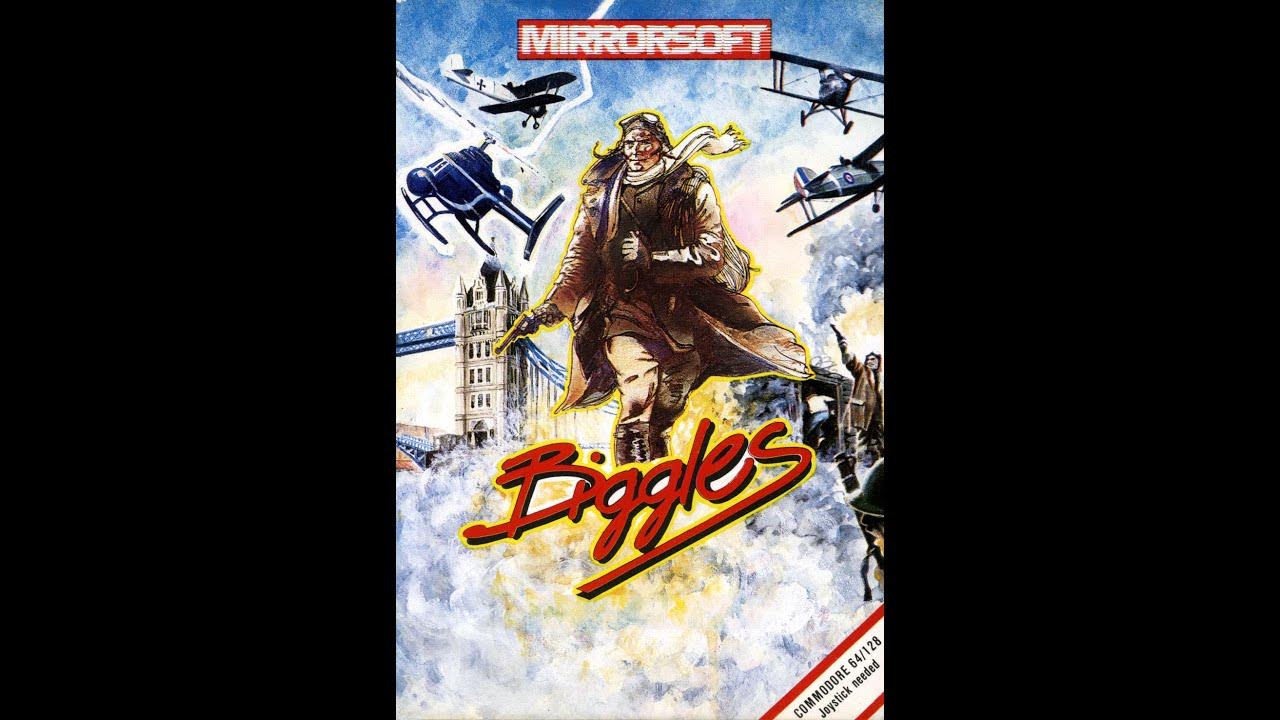 Commodore 64 Tape Loader Mirrorsoft Biggles The Secret Weapon 1986 YouTube