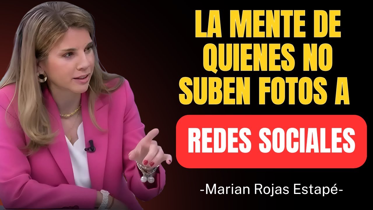 Por qué algunas personas NO SUBEN FOTOS: la verdad EMOCIONAL que nadie dice lMarian Rojas Estapé