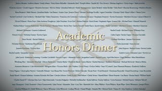 2013 Academic Honors Dinner