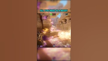 Welcome to the Negev meta 🤣 #cs2 #counterstrike #cs2clips