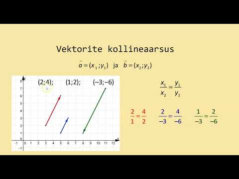 Video: Kuidas lisada vektornäiteid?