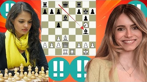 Perfect chess game 101 Tania Sachdev vs Anna Cramling