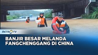 Topan Maysak Landa China Banjir Rendam Guangxi dan Fangchenggang